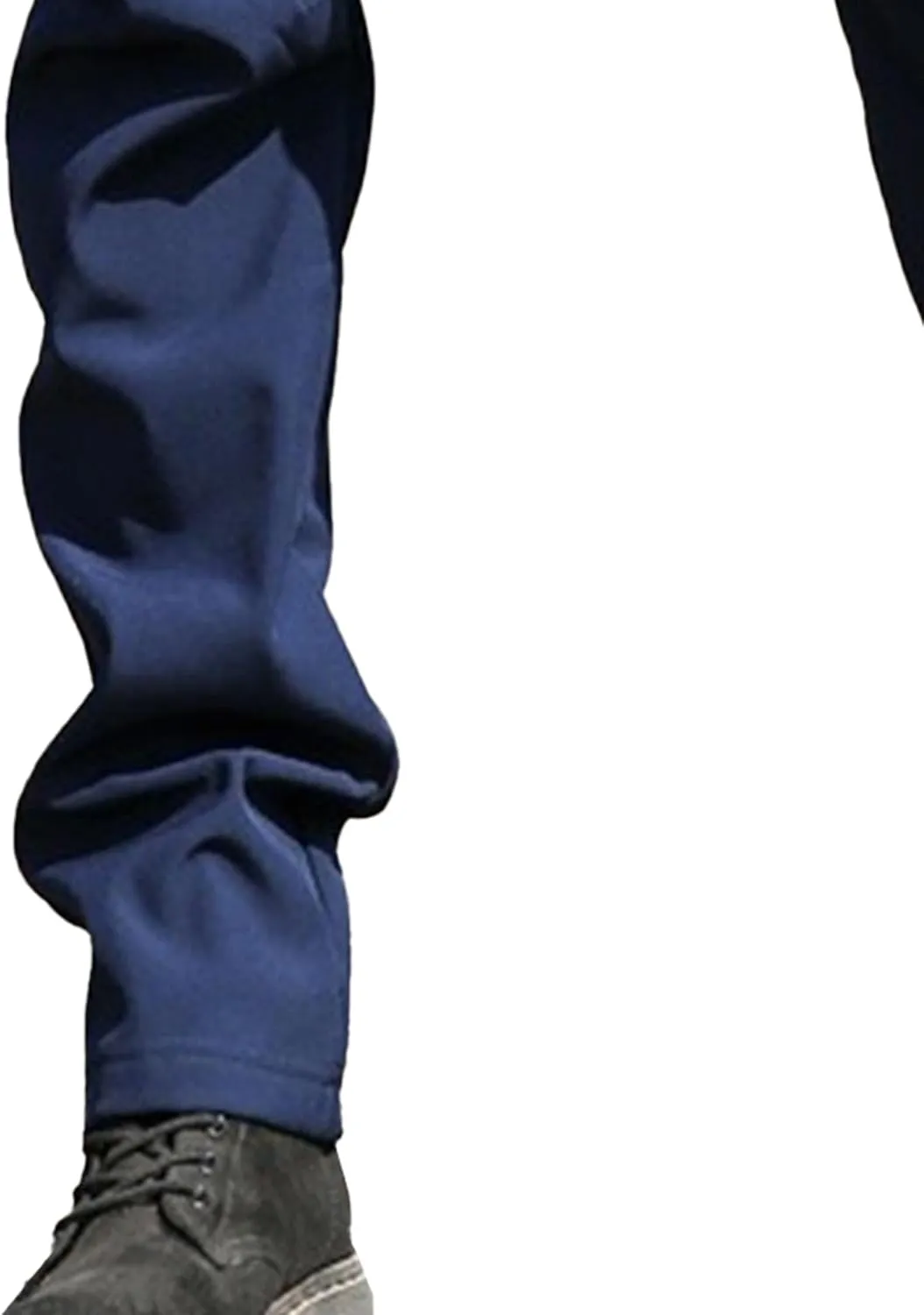 Men's Comfort Stretch Solid Workout Pants Elastic Waist Breathable Outdoor Trousers Stylish Fall Winter Sweatpants
