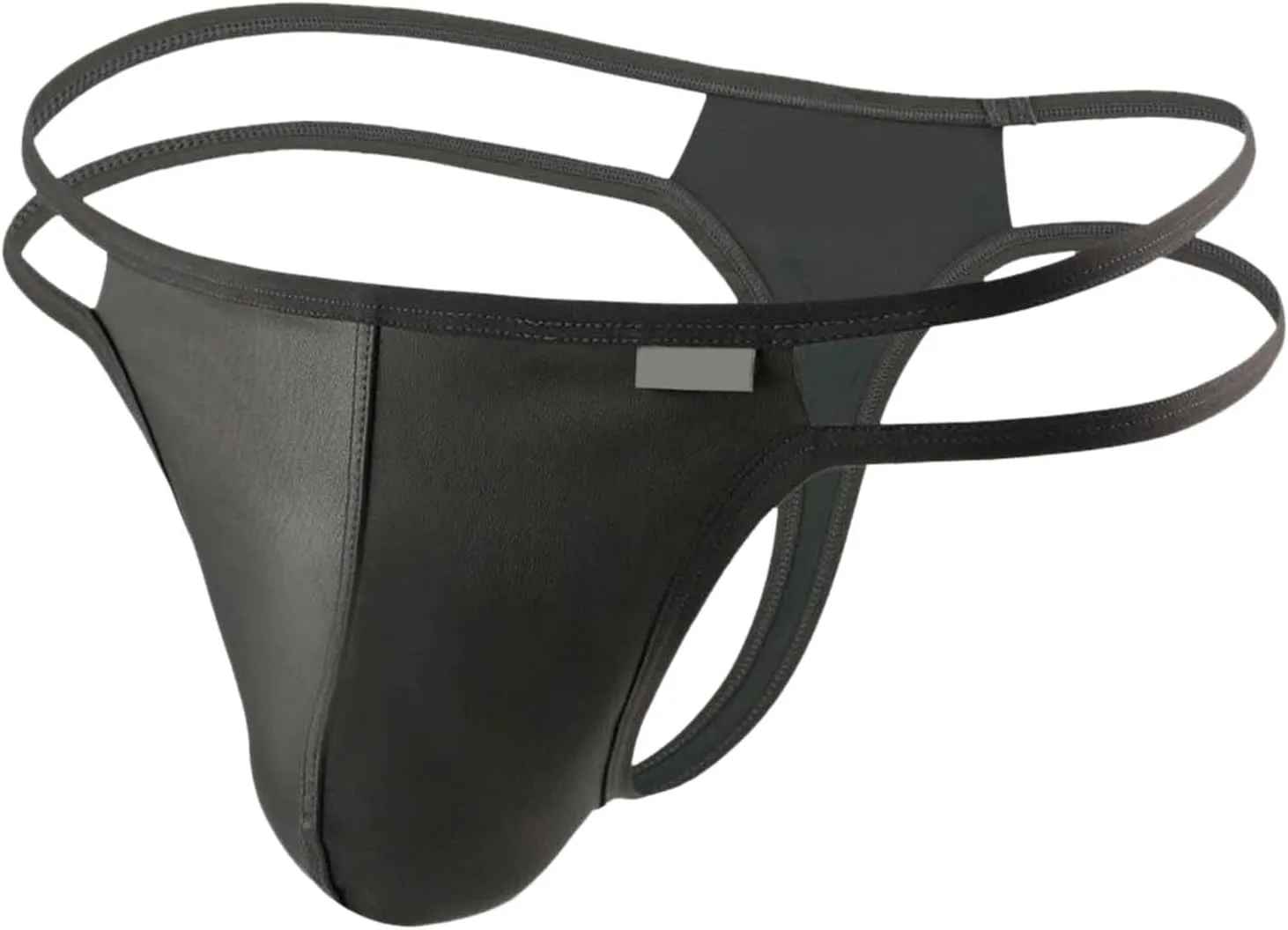 Mens Fashionable And Casual Double Tied Leather Breathable And Underwear Valentines Gift Him