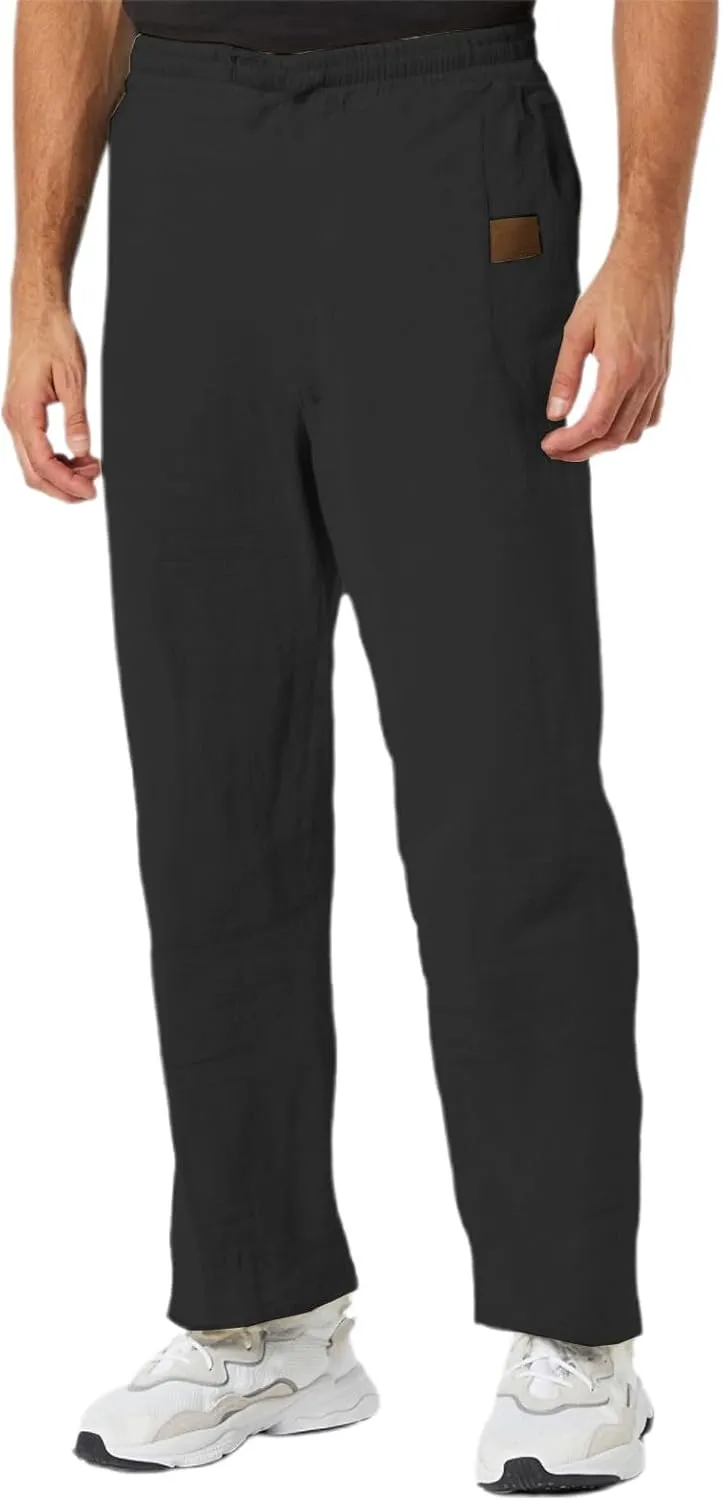 Men's Sports Pants, Beach Sun Protection Elastic Band Trousers, Straight Casual Solid Thin Breathable Sports Pants