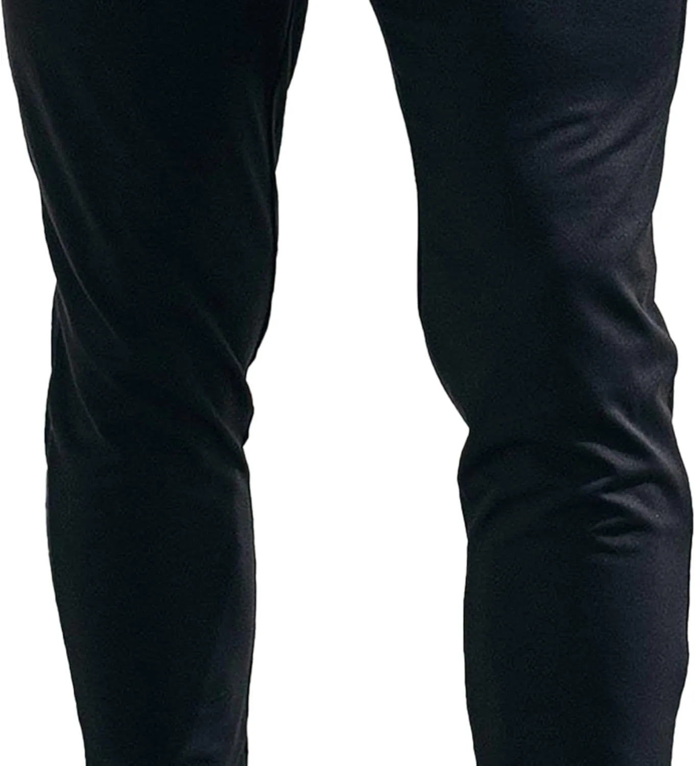 Men's Stretch Slim Fit Casual Athletic Pants Drawstring Comfort Running Trousers Solid Breathable Gym Sweatpants