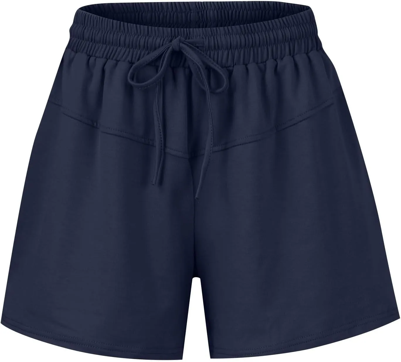 midelxp Retro Sweat Shorts Women Comfy Drawstring High Waisted Athletic Shorts Summer Cotton Gym Running Shorts with Pockets