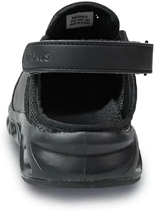 Nursing Shoes Woman and Man Cooling Sandle Black us footwear size for adult women width medium