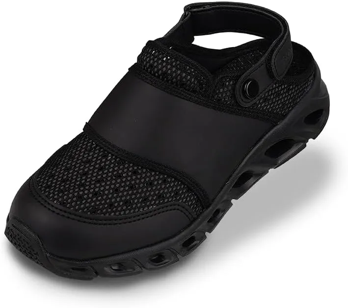 Nursing Shoes Woman and Man Cooling Sandle Black us footwear size for adult women width medium