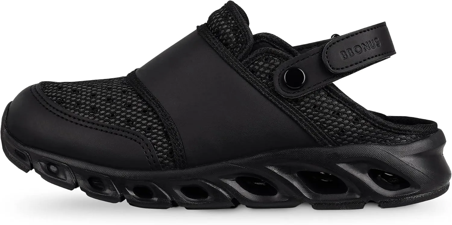 Nursing Shoes Woman and Man Cooling Sandle Black us footwear size for adult women width medium