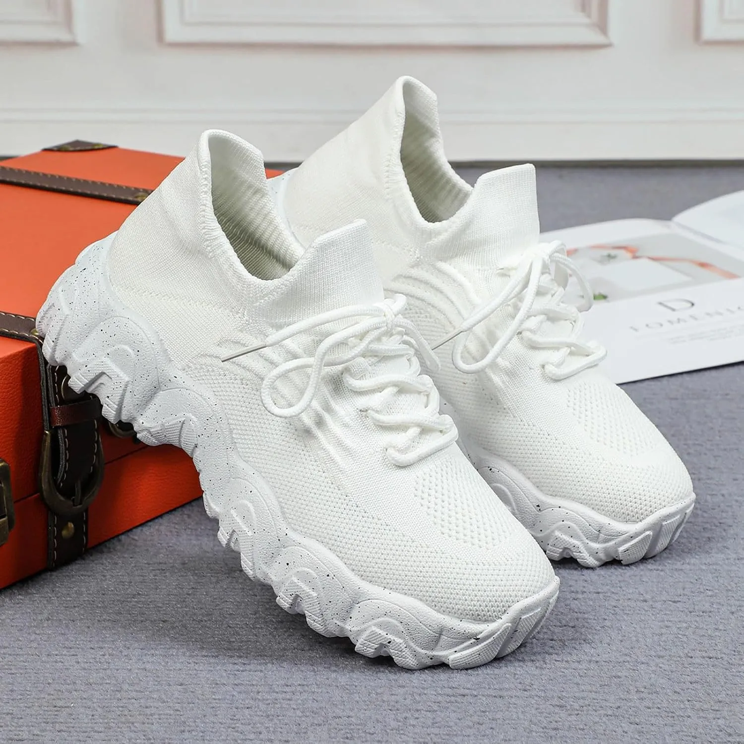 Ortho Pro Shoes for Women, Nurse Babe Shoes, Ortho Pro Women's Classic Shoes Lace Up, Womens Mesh Slip On Sneakers