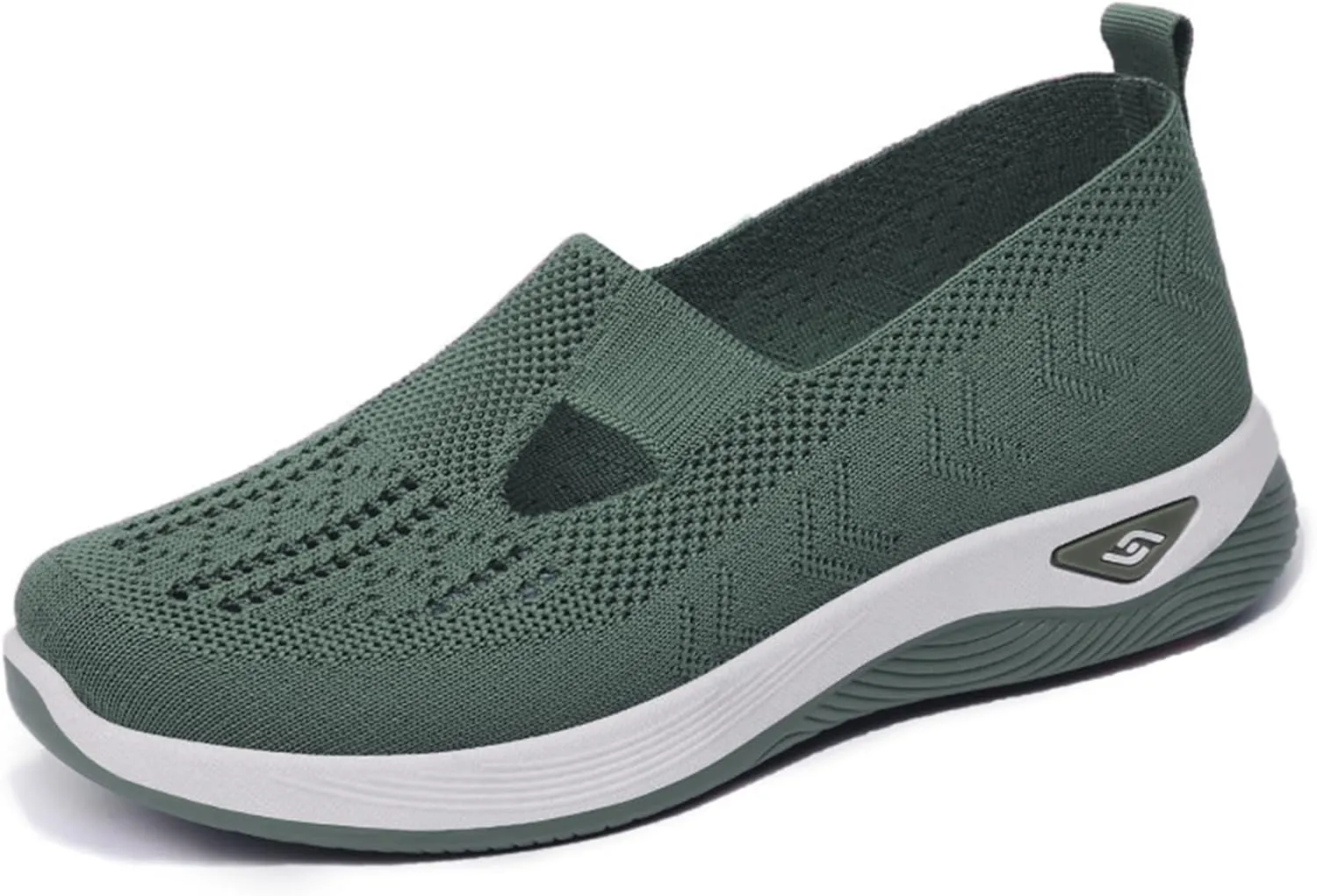 Orthopedic Shoes for Women Air Cushion Athletic Sneakers Breathable Soft Arch Support Non Slip Shoes Lightweight Foam Walking Sneaker Breathable Mesh Trainers Running Jogging Shoe
