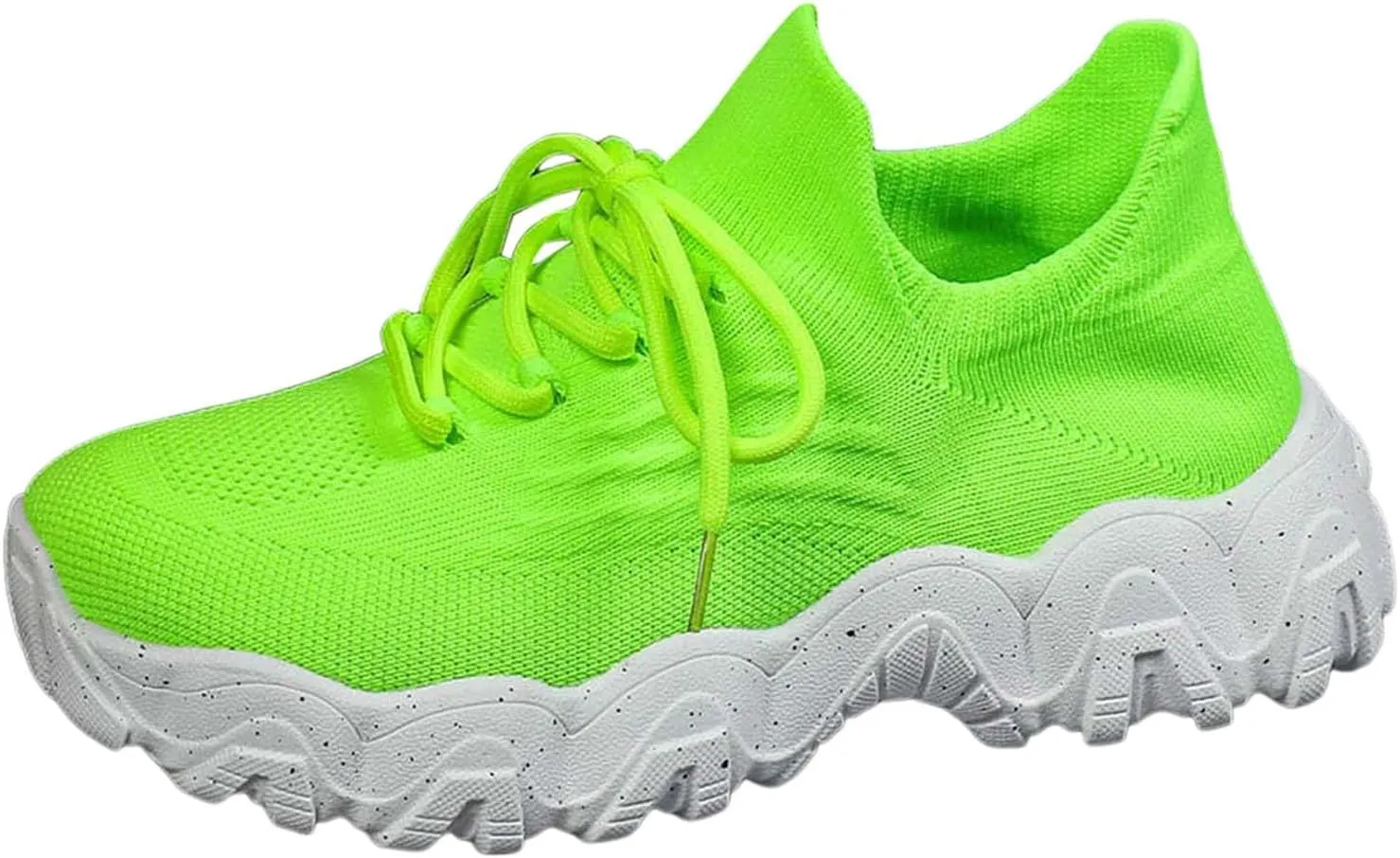 Orthopedic Walking Shoes for Women, Women Mesh Breathable Non-Slip Casual Shoes, Lace Up Athletic Shoes Arch Support