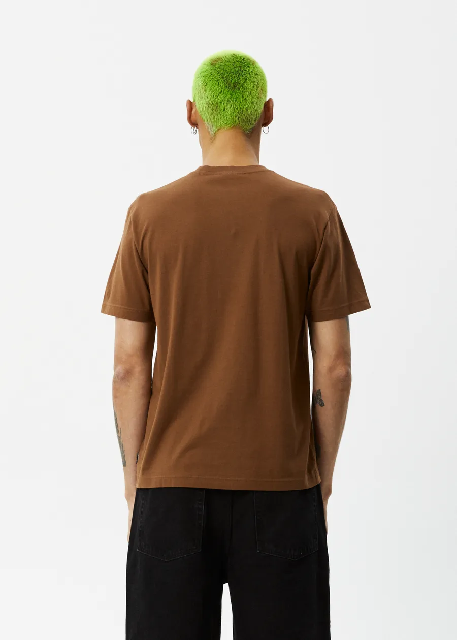 Outside Graphic Retro T-Shirt | Toffee