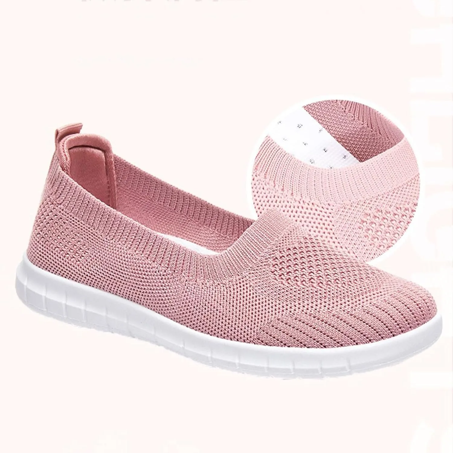 Platform Boots for Women Ankle Boots for Women No Heel Flat Soft Sole Fashion Casual Shoes Breathable Cloth Shoes