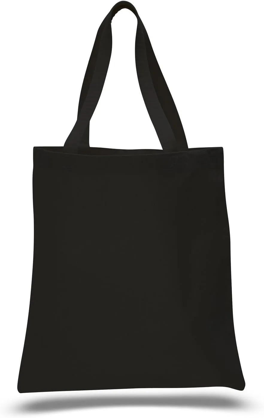 Promotional Priced Heavy Cotton Canvas Shopping Blank Tote Bag Art Craft