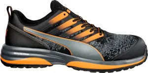 PUMA Men's Charge Industrial Shoe, Black-Orange Eh, 11