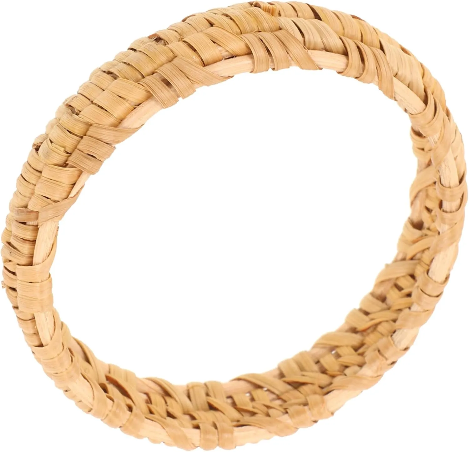 Rustic Woven Bangle for Women Bangle Bracelet Handmade Ethnic Style Jewelry