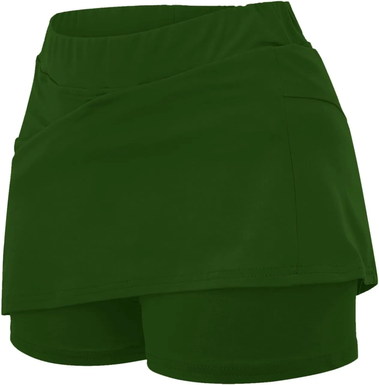 Skorts for Women with Pockets High Waist Tummy Control Yoga Shorts Dressy Casual Athletic Tennis Mini Short Skirts