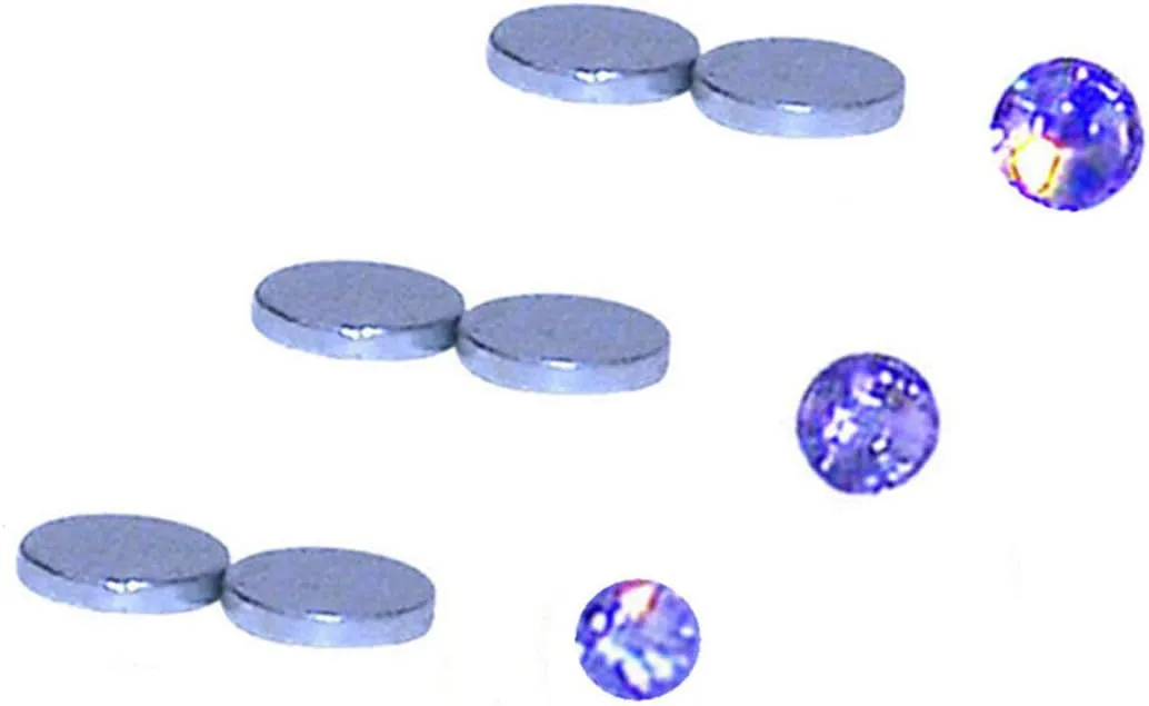 Small 2mm Height Magnetic Nose Stud