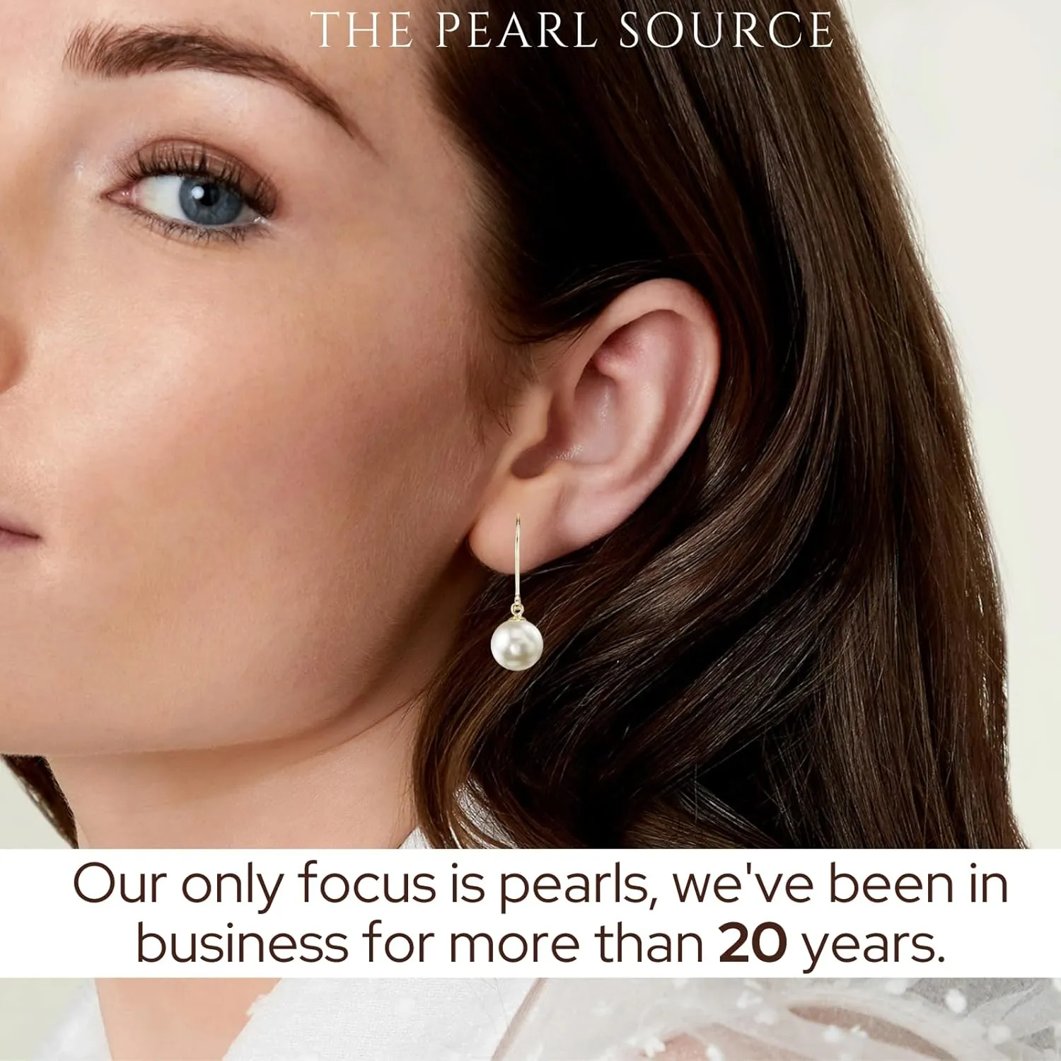 The Pearl Source AAA Quality Round Pink Freshwater Cultured Pearl Necklace for Women