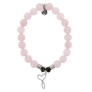 T.Jazelle- Kunzite "Infinity Heart" Charm Bracelet