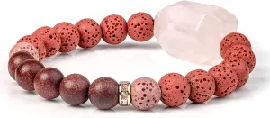 Unique Natural Fragrances, Royal Master Craftsmanship, Featuring Five Purely Natural Scents Contain Genuine Natural Crystals - 8mm beads
