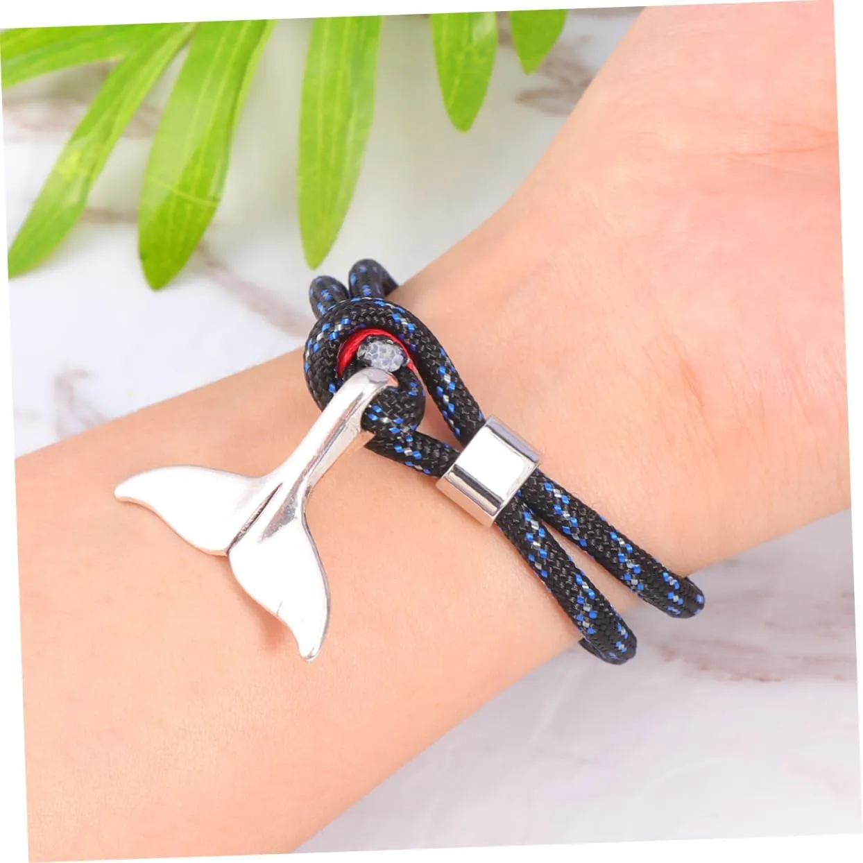 VALICLUD Woven Bracelet Mens Wristband Wrist Straps Couple Bracelets Rope Braided Bracelets for Men Mens