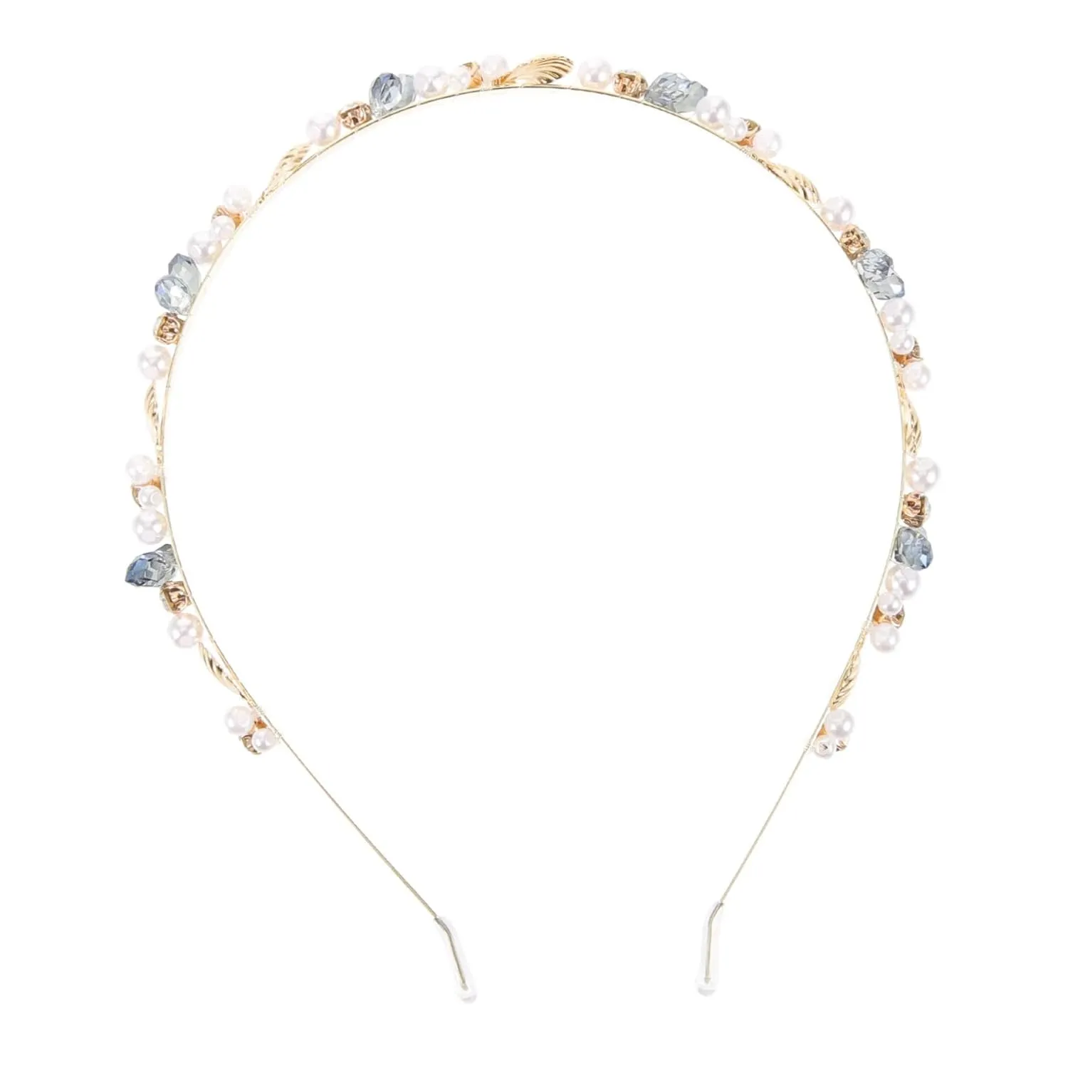VICASKY Seashell Headband for Mermaid Crown Hair Accessory with Pearls Material for Beach Weddings Birthday Parties and Special Occasions
