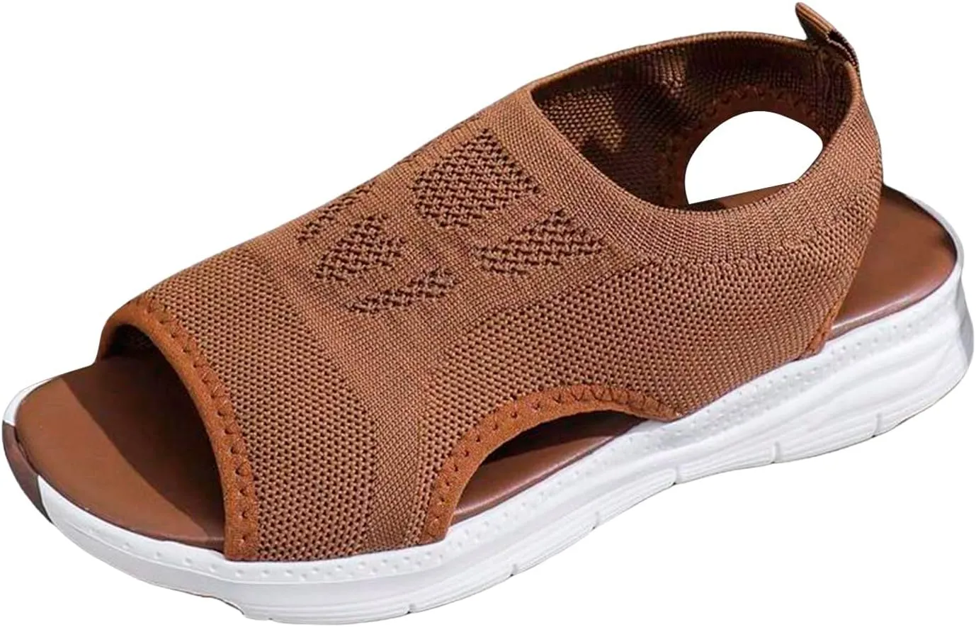 Walking Sandals for Women Arch Support Orthotic Comfortable Sandal Non-Slip Casual Open Toe Sport Tennis Shoes