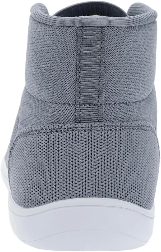 WHITIN Men's High Top Minimalist Barefoot Shoes | Wide Toe Box   Zero Drop Sole