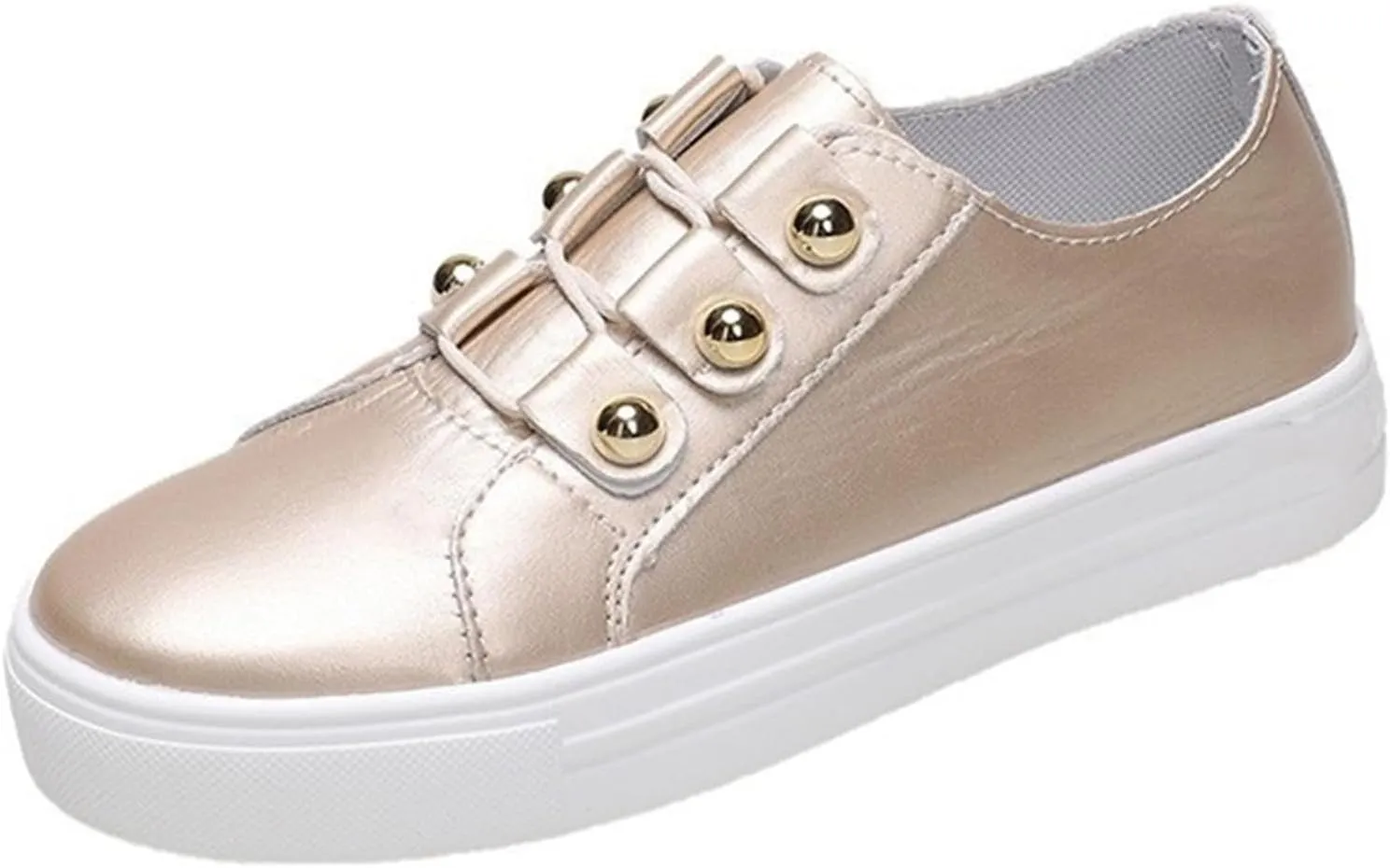 Women Sneakers Trendy Slip on Canvas Walking Shoes Fashion Casual Summer Comfortable Flats Loafers Slides Platform Round Toe Wedges Classic Low Cut Lace Up Dress Lightweight Sneaker