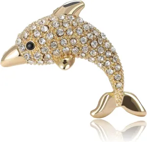 women's animal brooch, rhinestone pearl cubic zirconia high-end temperament animal insect brooch clothing paired with jackets, pins, brooches suitable for women and girls