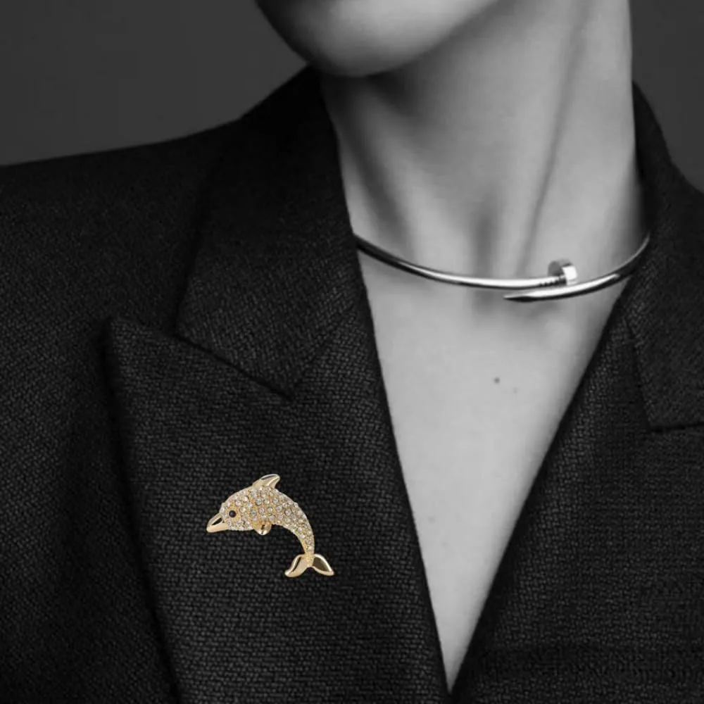 women's animal brooch, rhinestone pearl cubic zirconia high-end temperament animal insect brooch clothing paired with jackets, pins, brooches suitable for women and girls