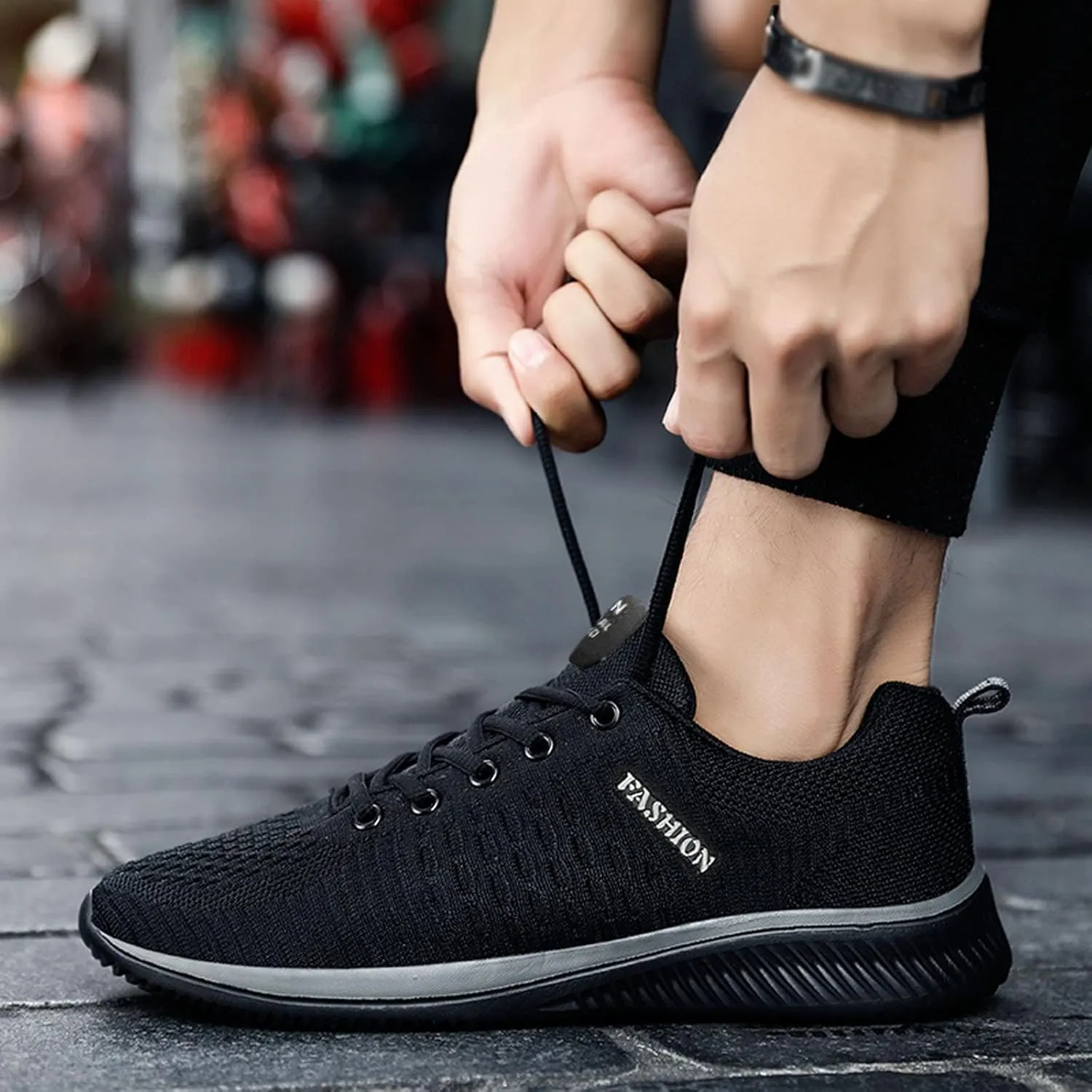 Women's Lace Up Walking Shoes Running Comfortable Tennis Womens Tennis Shoes Mesh Men Shoes Casual White Platform Sneakers Waterproof Tennis Shoe Cross Trainer Shoe