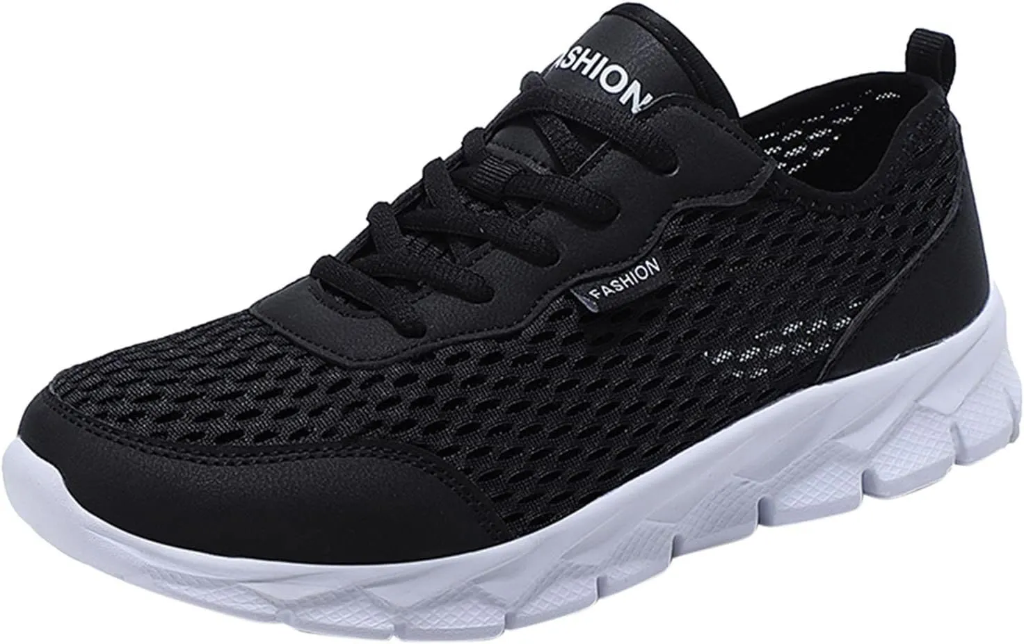 Women's Lace Up Walking Shoes Running Comfortable Tennis Womens Tennis Shoes Mesh Men Shoes Casual White Platform Sneakers Waterproof Tennis Shoe Cross Trainer Shoe