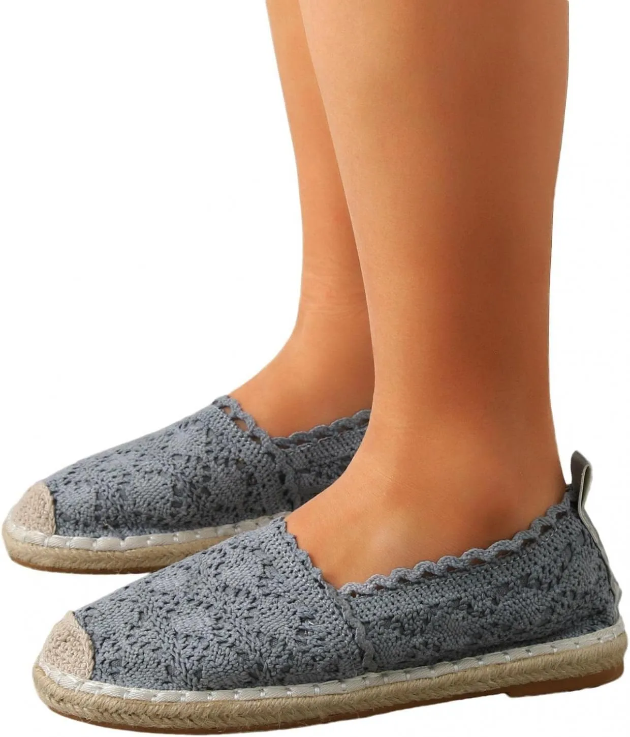 Womens Loafers Slip On Shoes for Women Low Top Canvas Sneakers Flats Comfortable Walking Casual Shoes