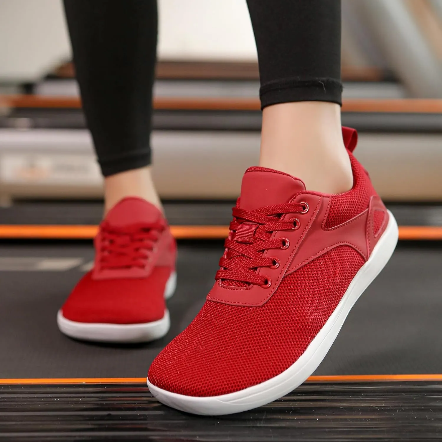 Women's Men's Barefoot Trail-Running Shoes Wide Toe-Box Zero-Drop Sole Optimal Traction Transitional Shoe Beginners Lifestyle Inspired Minimalist Toe Breathable Sneakers Box Grounded Footwear