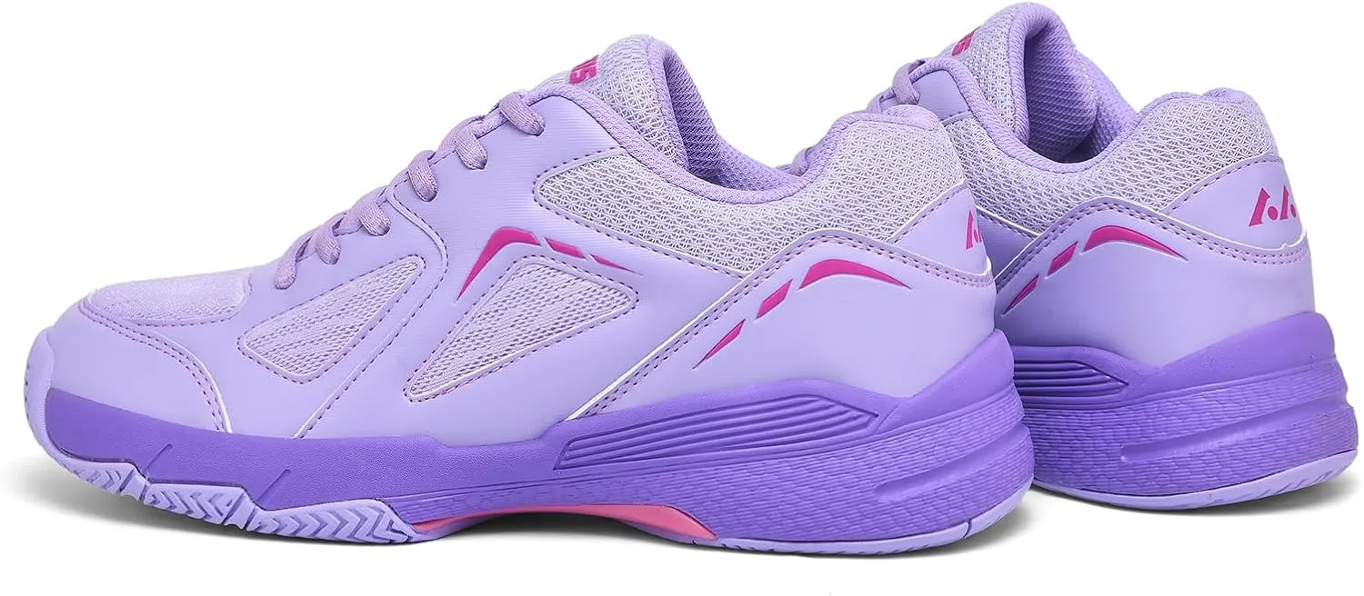 Women's Pickleball Shoes - AMZ-P601, Non-Slip, Cushioning, Anti-Torque, Breathable Court Shoes