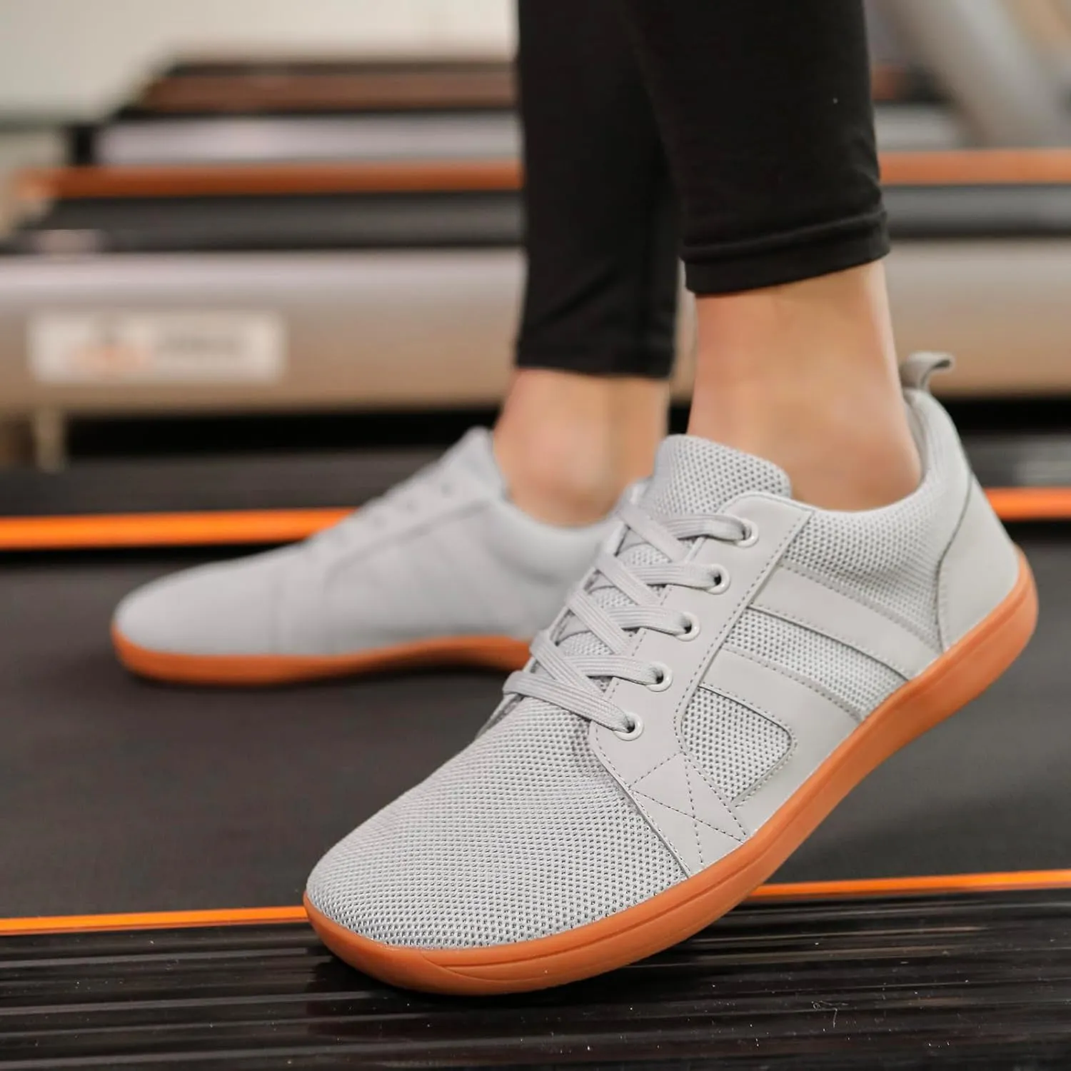 Womens Walking Sneakers Breathable Slip On Tennis Shoes Men's Wide Minimalist Barefoot Sneakers Comfy Casual Non Slip Flat Shoes