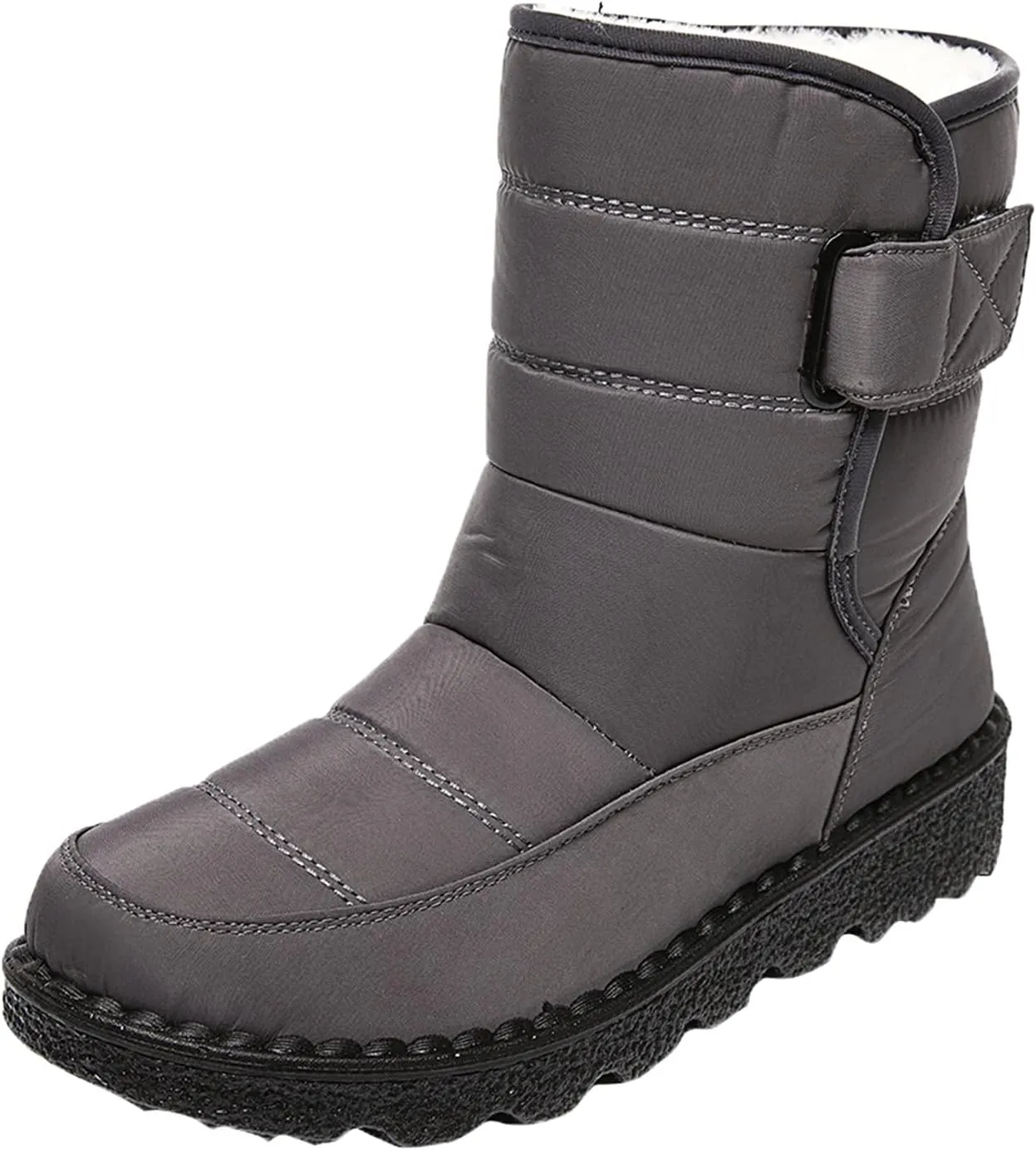 Womens Winter Boots Snow Boots for Women Waterproof Thick Bottom Waterproof Mid Calf Boots for Women Comfy Warm