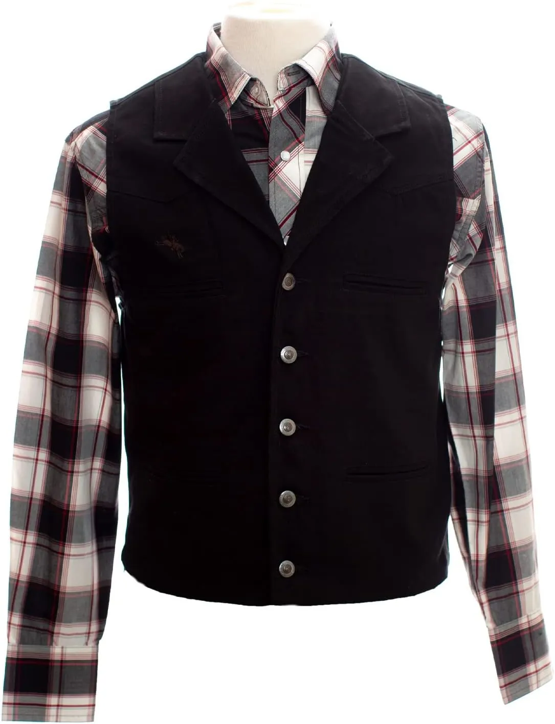 Wyoming Traders mens Bronco Canvas Vest